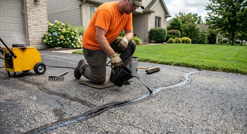 Asphalt Cracks Repair in Temecula, CA