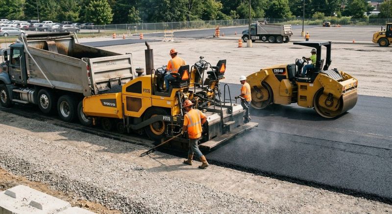 Asphalt Lot Paving in Orange County, CA