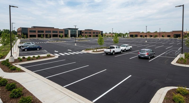 Parking Lot Asphalting in Little Rock, AR