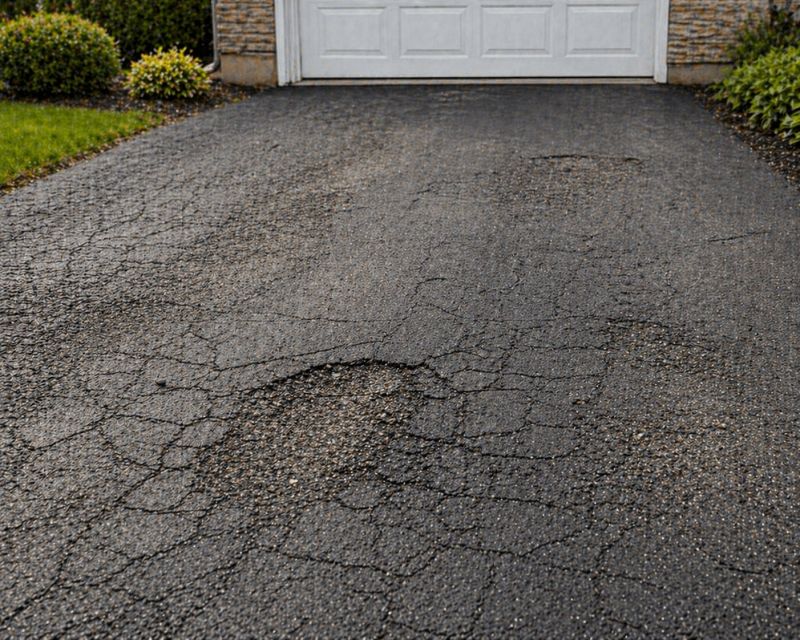 Blacktop Driveway Repair in Little Rock, AR