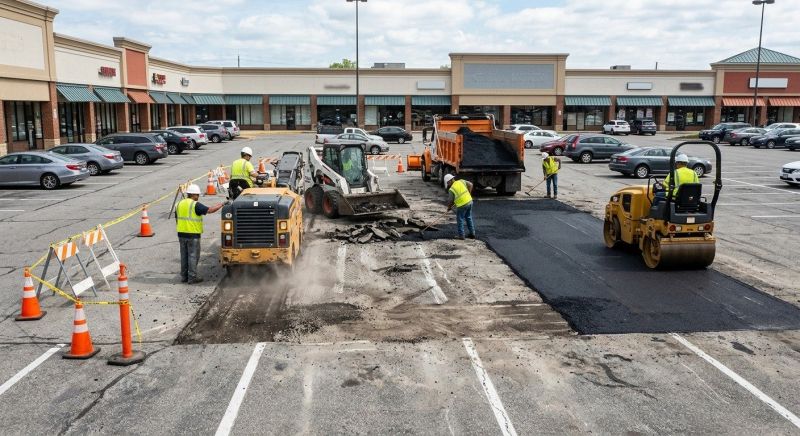 Church Parking Lot Repair in Pasadena, CA