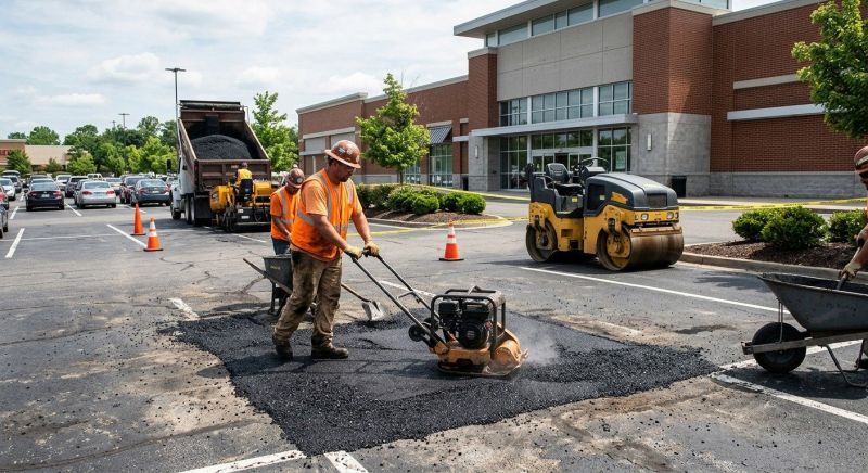 Parking Lot Repair in San Diego County, CA