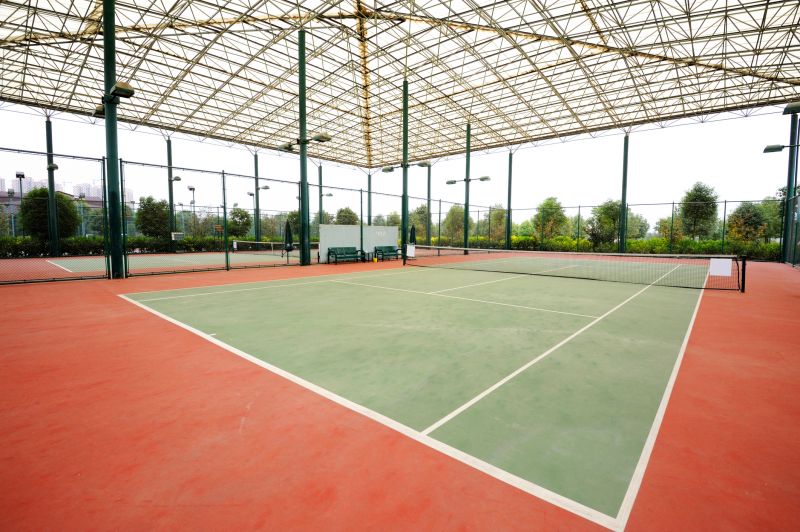 Products For Tennis Court Repairs in use